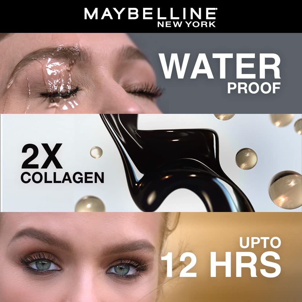 Maybelline New York Volum' Express The Colossal Big Shot Waterproof Mascara, Very Black, 0.32 fl. oz., 1 Count (Pack of 1), (I0097470) Beauty & Personal Care MAYBELLINE