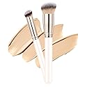 Makeup Brushes Dpolla Pro Foundation Brush and Flawless Concealer Brush Perfect for Any Look Premium Luxe Hair Contour Brush Perfect for Blending Beauty & Personal Care dpolla