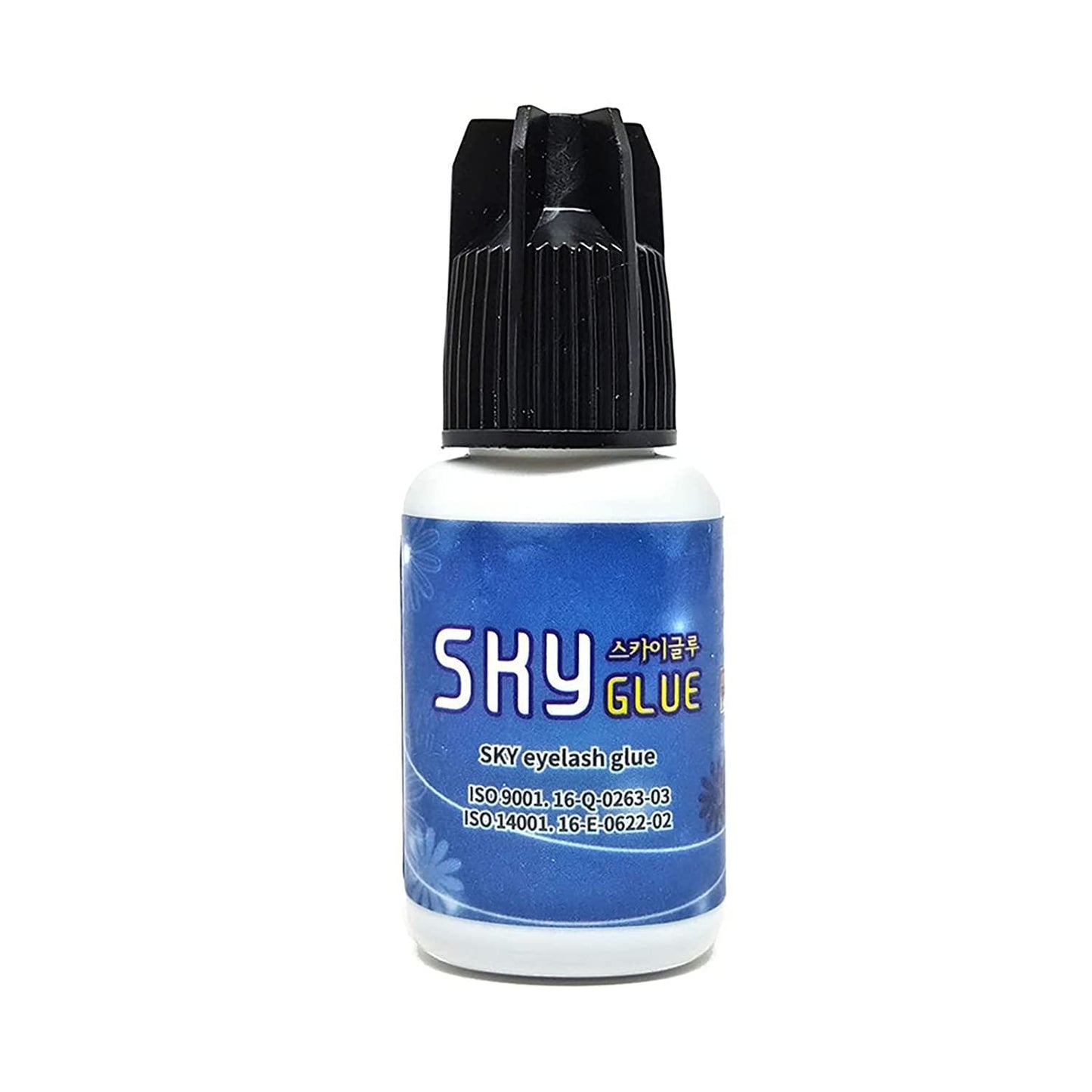 Super Strong Sky D Eyelash Extension Glue 5ml - Professional Black Bonding Adhesive for Long Lasting Semi Permanent Individual Lash Extensions - 3-4s Beauty & Personal Care Sky