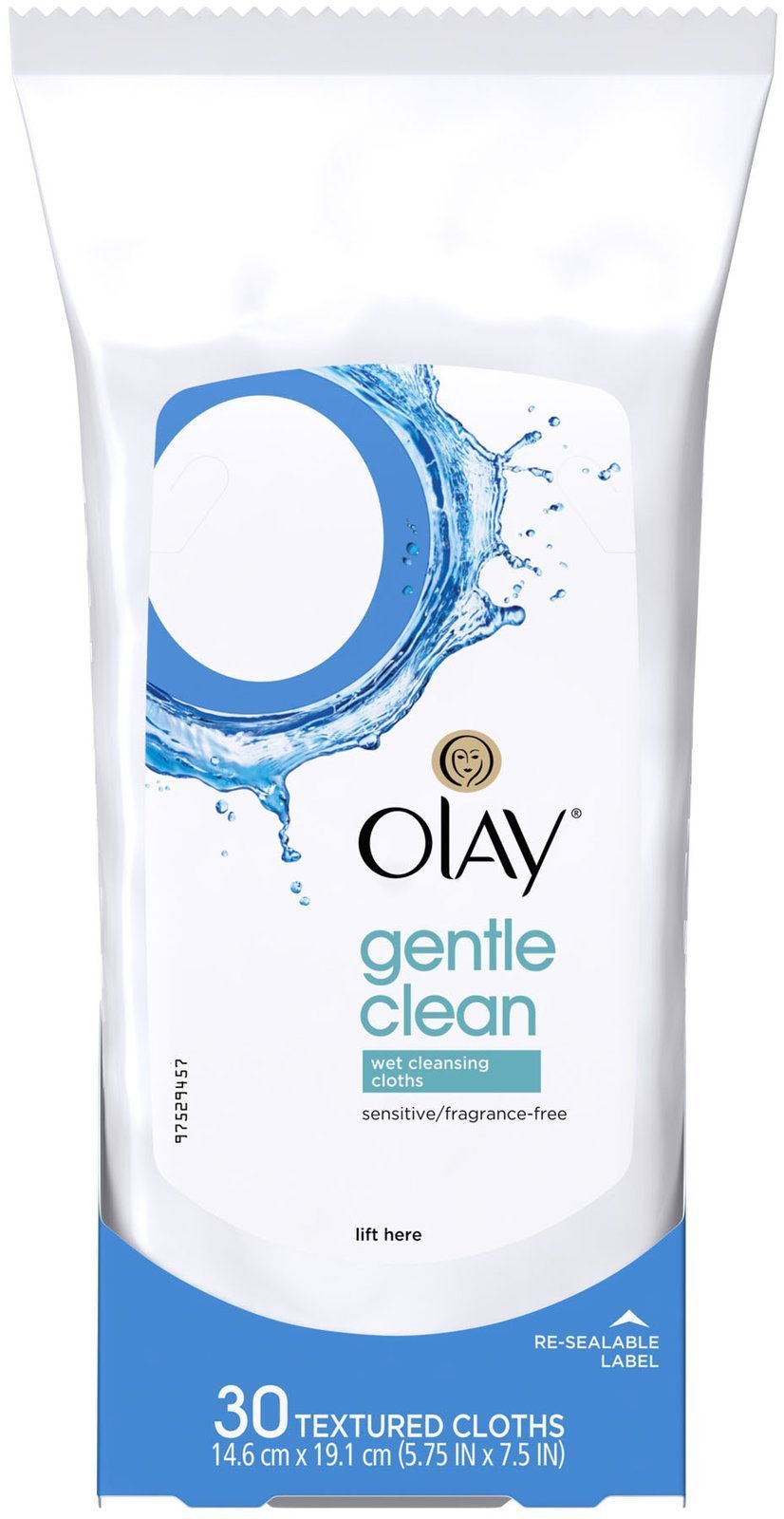 OLAY Wet Cleansing Cloths Gentle Clean, Sensitive/Fragrance-Free 30 Ea ( Pack of 12) Beauty & Personal Care Olay