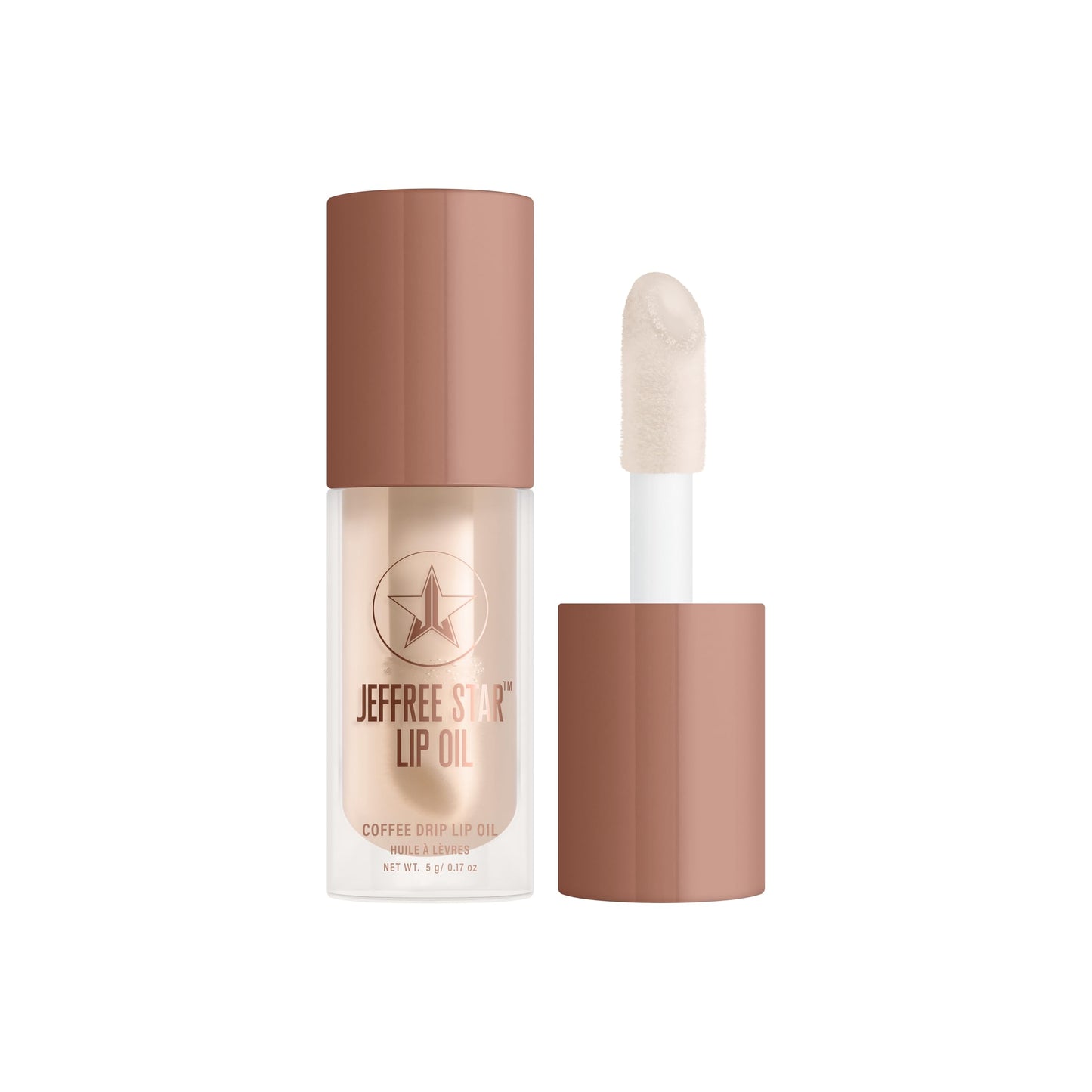 Jeffree Star Cosmetics Lip Oils, 0.17 oz, Moisturizing, Vegan, 5 Colors (Coffee Drip) Beauty & Personal Care Jeffree Star
