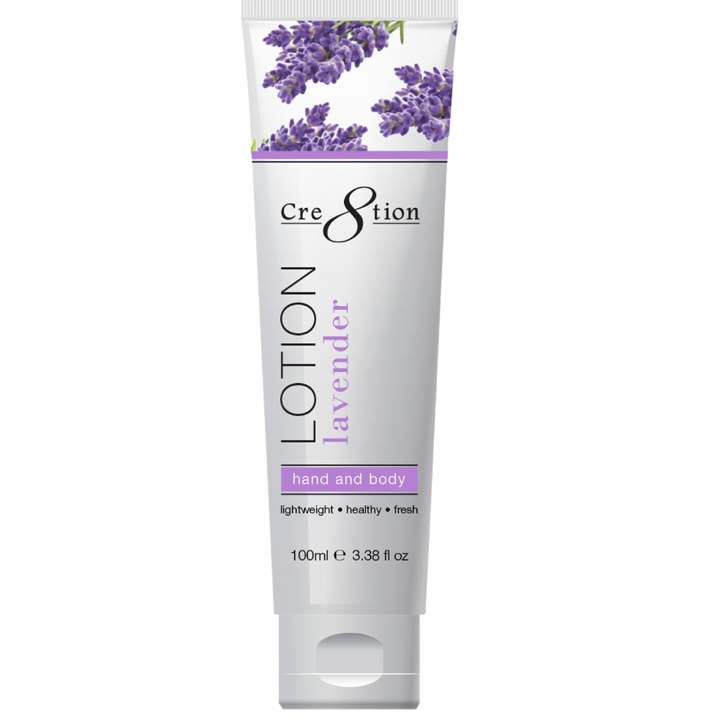 Cre8tion Spa Lavender Hand & Body Lotion, Luxurious Lightweight Moisturizer for Silky, Smooth Skin, 3.3 Fl Oz Beauty & Personal Care Cre8tion