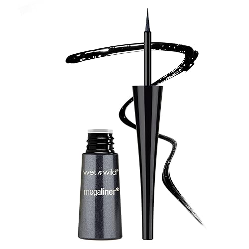 wet n wild MegaLiner Liquid Eyeliner - Black Beauty & Personal Care wet n wild