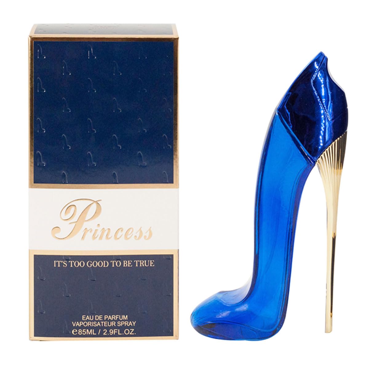 EBC Perfume Princess High Heels Blue Women Perfume 85ml Eau De Parfum Vaporisateur Spray, Essential Oil From France Beauty & Personal Care EBC Perfume