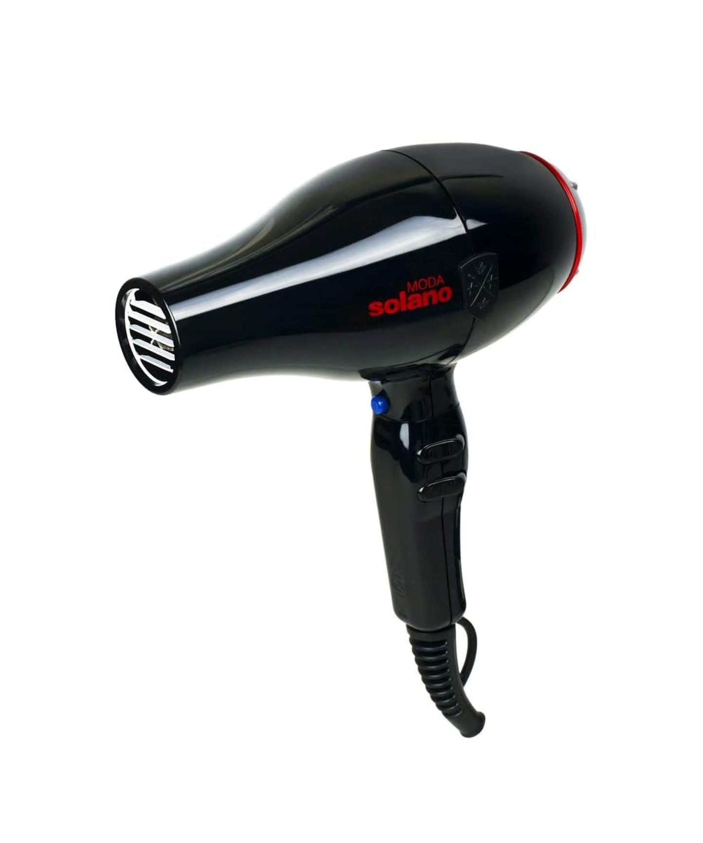 Solano Moda Fast Drying 2-Speed Ionic Hair Dryer | 1750 Watt + Internal Silencer + Far Infrared Heat| Smoothing Without Sacrificing Body or Bounce | Beauty & Personal Care Solano