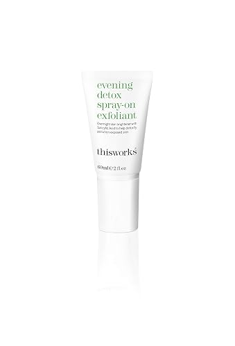 ~thisworks evening detox spray-on exfoliant: Skin Brightener, 60ml | 2 fl oz Beauty & Personal Care THISWORKS