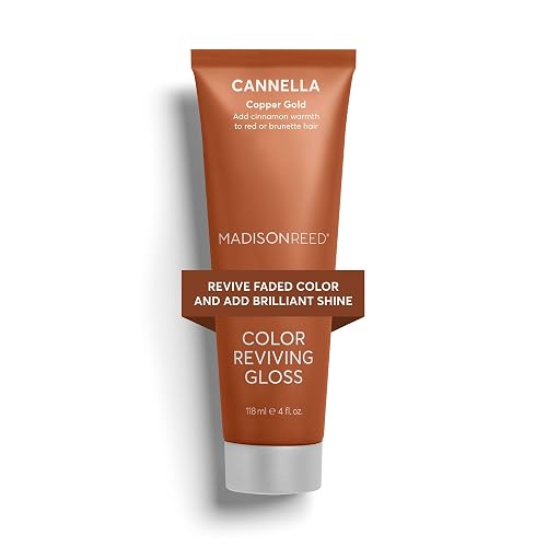 Madison Reed Color Reviving Gloss - Cannella Copper | Semi-Permanent, Color Depositing Gloss for Brunette & Red Hair, Revives Copper & Gold Tones Beauty & Personal Care Madison Reed