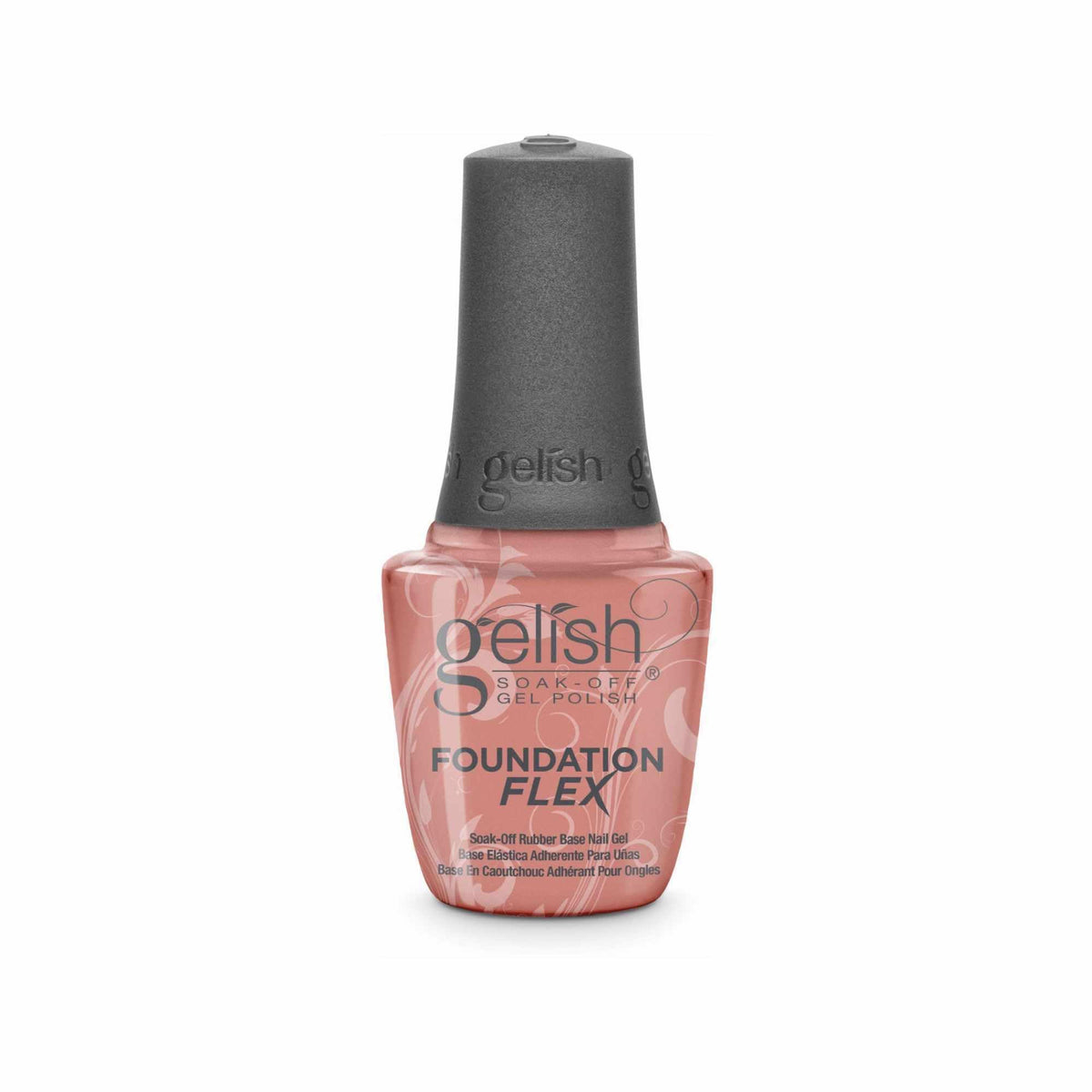Gelish Foundation Flex UV/LED Soak-Off Rubber Base Gel Nail - Cover Beige, 15mL