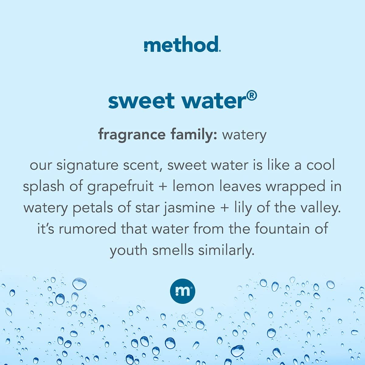 Method Gel Hand Soap Refill, Sweet Water, 34 oz, 1 pack, Packaging May Vary Beauty & Personal Care Method