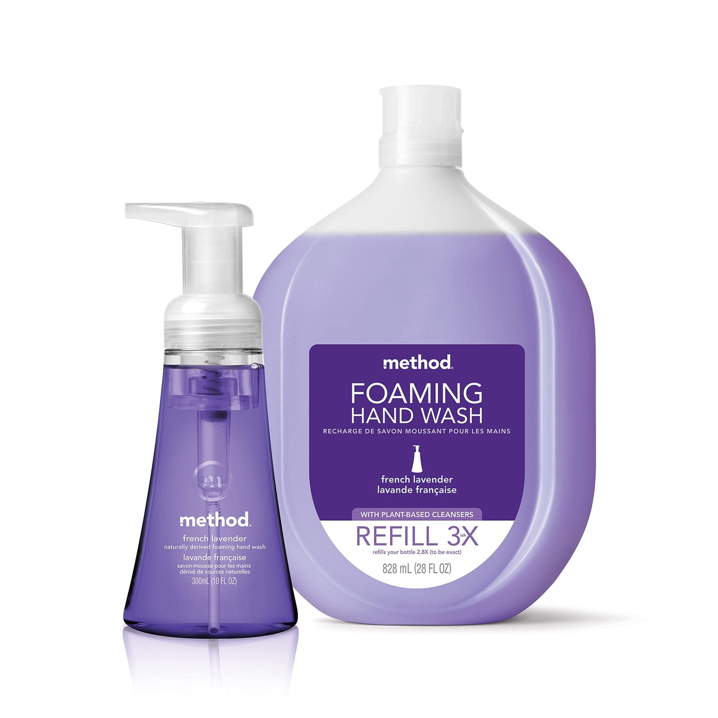 Method Foaming Hand Soap, French Lavender, 10 Ounce (Pack of 9) Beauty & Personal Care Method