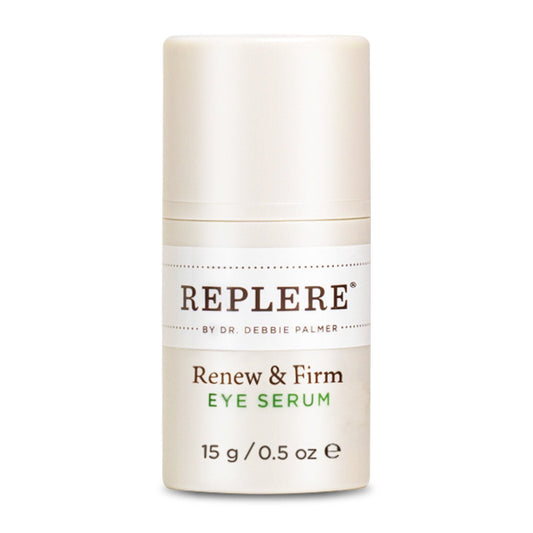 Replere Renew & Firm Eye Serum - Under Eye Brightener & Lightweight Serum for Dark Circles and Puffiness - Anti-Aging Wrinkle Repair with Hyaluronic Beauty & Personal Care Replere
