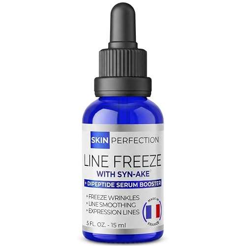 Skin Perfection Syn-AKE Freeze Wrinkles Peptide DIY Anti-Aging Skincare Booster Smooth Firm Vertical Expression Lines Between the Eyebrows the 11's .5 Beauty & Personal Care Skin Perfection