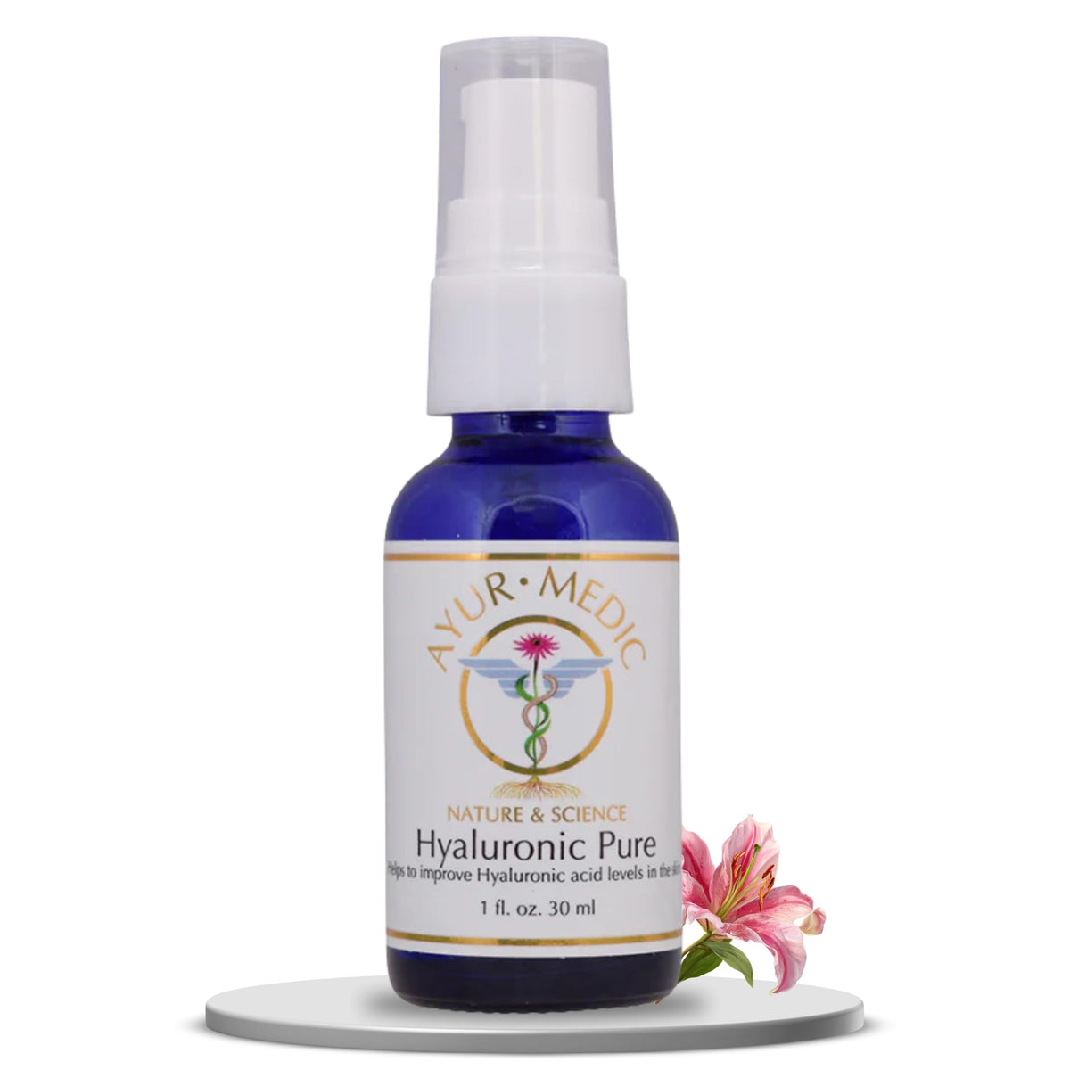 Ayur-Medic Hyaluronic Pure, 1 fl. oz.