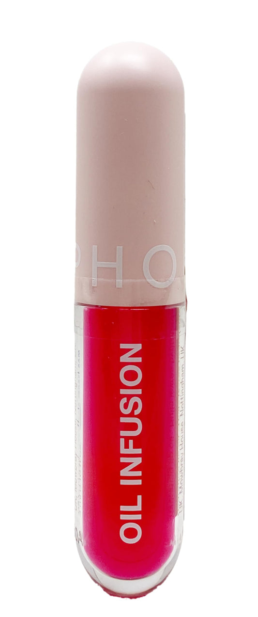 SEPHORA COLLECTION Oil Infusion Hydrating Lip Oil - Cherry (rosy pink) 0.10 oz/3 ml Beauty and Personal Care SEPHORA