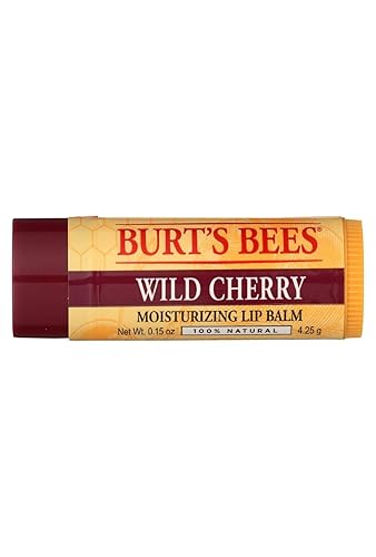 Burt's Bees Lip Balm, Wild Cherry, 0.15 Ounces each (Value Pack of 12) Beauty & Personal Care Burt's Bees