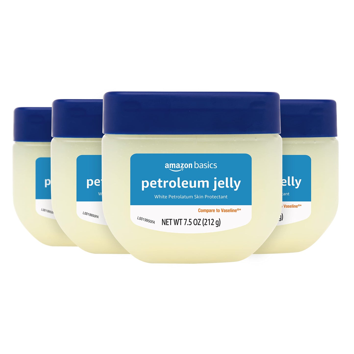 Amazon Basics Petroleum Jelly White Petrolatum Skin Protectant, Moisturizer for Dry Skin Relief, Chapped Lips and Minor Cuts, Unscented, 7.5 oz Beauty & Personal Care Amazon Basics