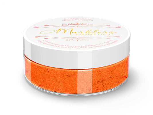 MARBLERS Fine Synthetic Mica Powder [Juicy Orange] 0.11oz (3g) | Highly Pigmented | Non-Toxic, Vegan, Cruelty-Free | Lip Gloss, Lipstick, Bath Bomb Beauty & Personal Care MARBLERS