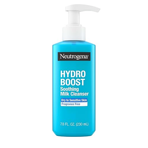 Neutrogena Hydro Boost Face Wash Soothing Milk Cleanser, Fragrance Free Hydrating Facial Cleanser With Hyaluronic Acid, Sensitive Skin Face Wash Beauty & Personal Care Neutrogena