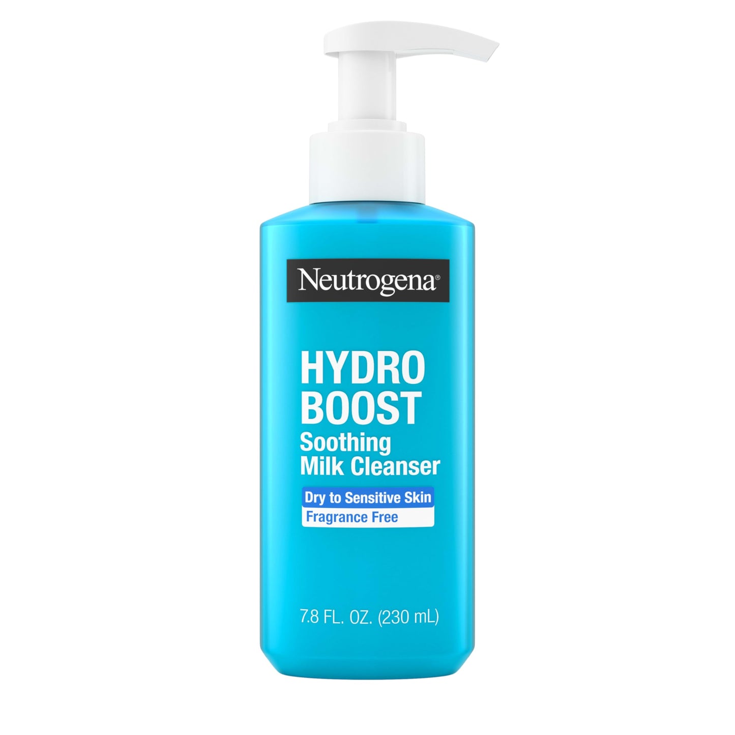 Neutrogena Hydro Boost Face Wash Soothing Milk Cleanser, Fragrance Free Hydrating Facial Cleanser With Hyaluronic Acid, Sensitive Skin Face Wash Beauty & Personal Care Neutrogena