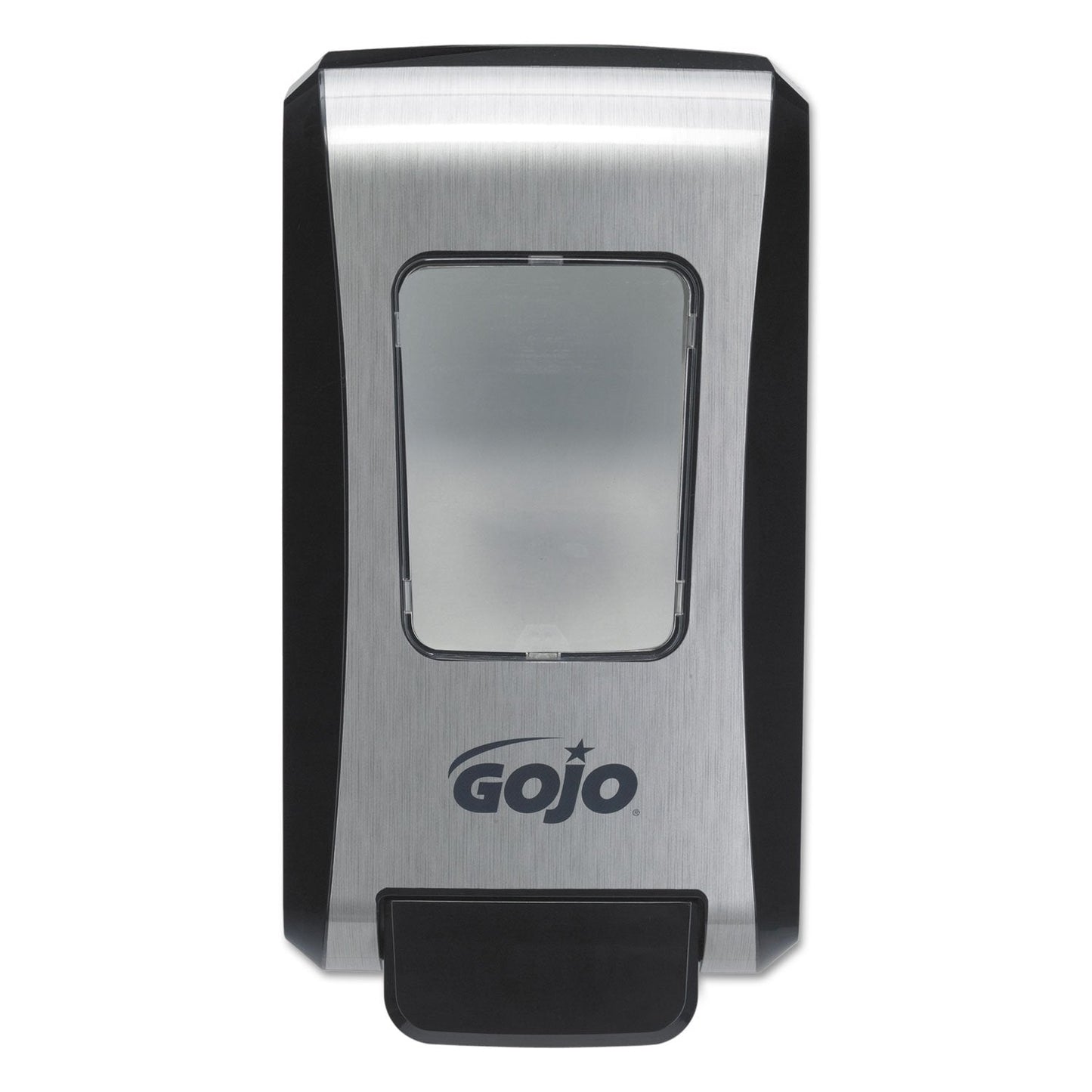 Gojo 527106 FMX-20 Soap Dispenser 2000 ml 6 1/2 x 4 7/10 x 11 7/10 Black/Chrome 6/Carton Beauty & Personal Care GOJO