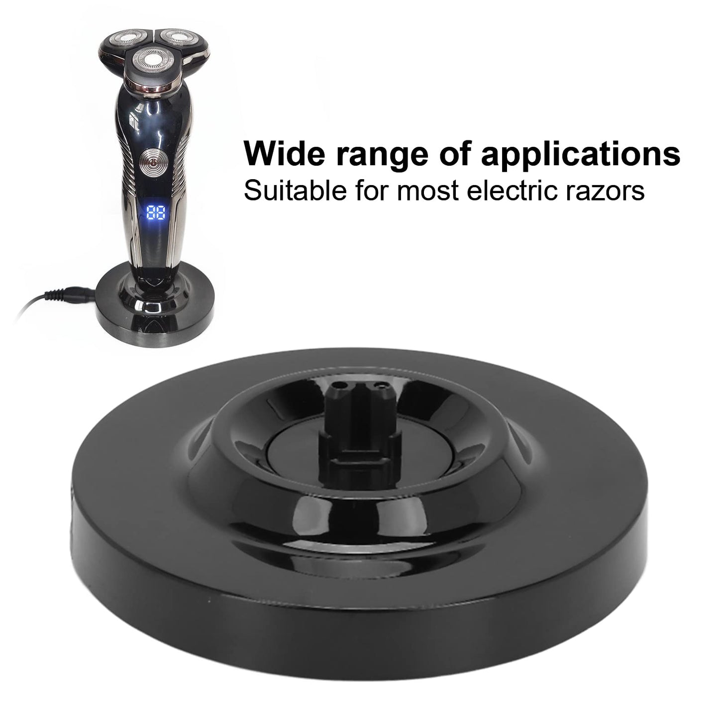 Electric Beard Trimmer Charging Stand for S5000 S6000 S7000 S8000 S9000 Series - Replacement Shaver Charging Dock Base, Anti-Fall Deep Groove Design Beauty and Personal Care Dioche