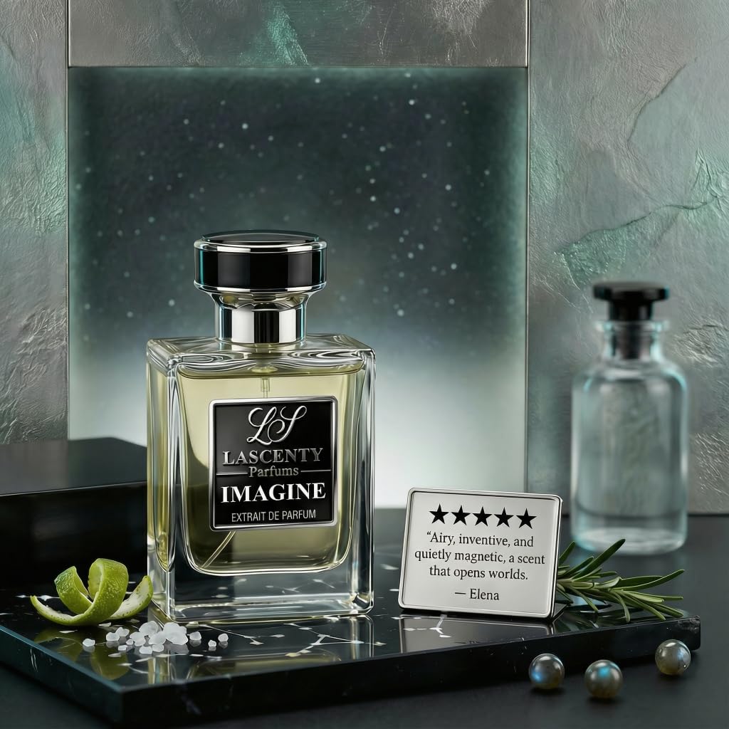 LaScenty IMAGINE Inspired by Imagination Unisex Perfume for women and Cologne for men | Extrait de Parfum | Long-Lasting Citrus Aromatic Amber Scent | Beauty & Personal Care LaScenty