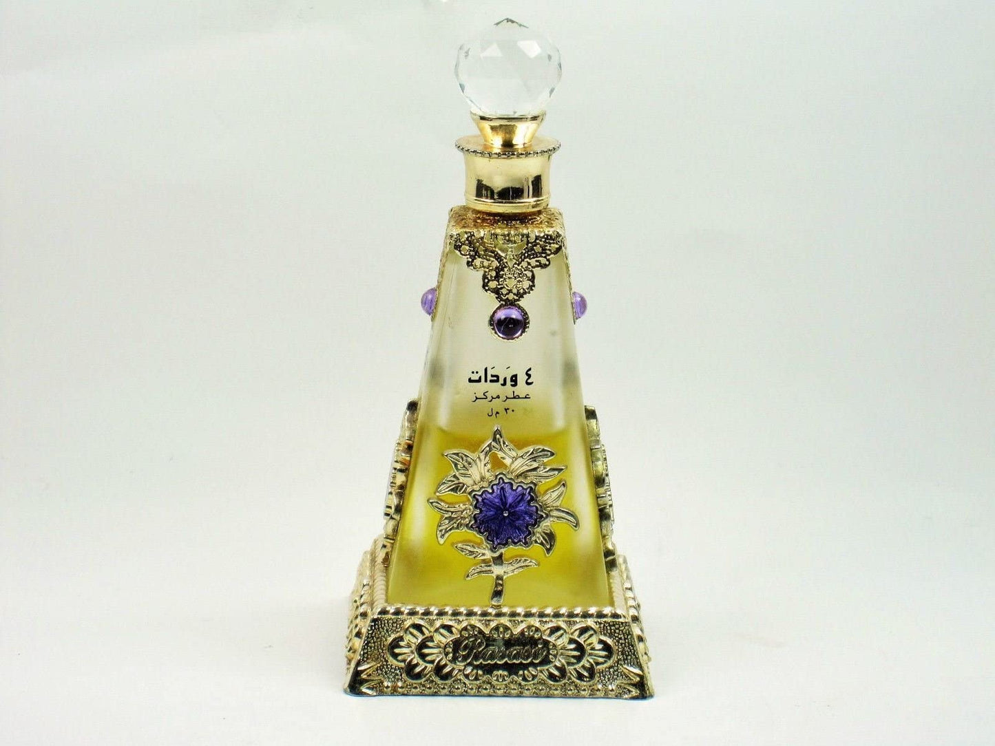 RASASI Arba Wardat Arabian Perfume Oils For Women & Men, 30ml (1.0 Oz) - Long Lasting Concentrated Perfume Oil, Luxurious Unisex Scented Oil For Beauty & Personal Care RASASI