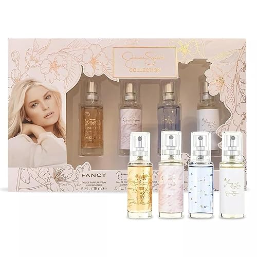 Jessica Simpson Collection 4-Piece Gift Set for Women - Mini Eau de Parfum Travel Spray - 0.5 Ounce Beauty & Personal Care Jessica Simpson