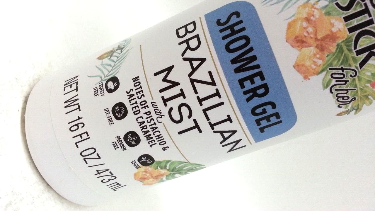 Power Stick Brazilian Mist 5pc Bundle- Body Wash- Leave in Conditioner- Face & Body Wipes- Body Spray-Deodorant Beauty & Personal Care Power Stick