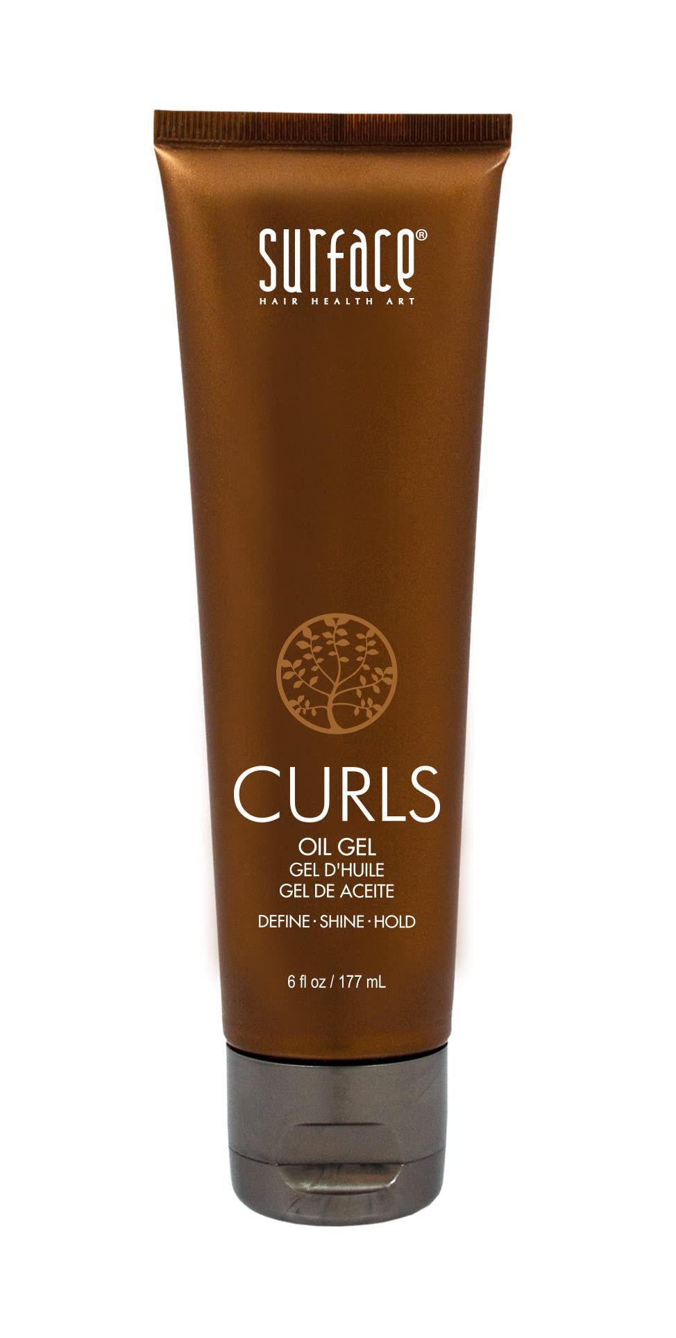 SURFACE Hair Curls Oil Gel - Defines, Adds Shine, and Provides Frizz Free Style Longevity - 6 fl oz Beauty & Personal Care SURFACE