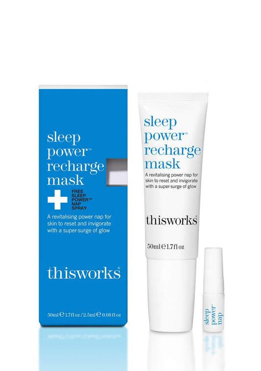 This Works Sleep Power Recharge Mask, 50ml, Plumping Treatment, Unisex Skin Treatment Mask Beauty & Personal Care THISWORKS