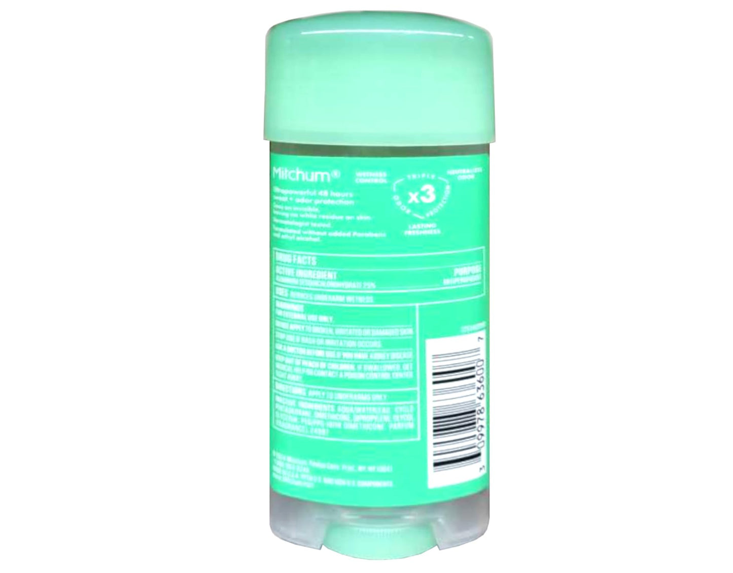 Mitchum For Women Anti-Perspirant Deodorant Clear Gel Powder Fresh 3.40 oz (Pack of 3) Beauty and Personal Care Mitchum