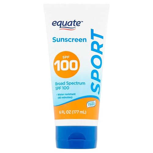 Equate Sport Sunscreen Lotion SPF 100, 6 fl oz Beauty & Personal Care Equate