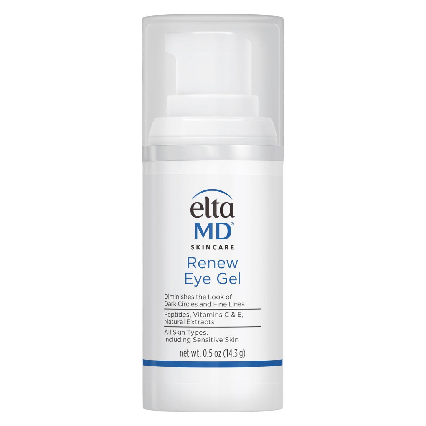 EltaMD Renew Eye Gel, Serum for Dark Circles and Puffiness, Under Eye Serum for Face, Anti Aging, Minimizes Fine Lines and Wrinkles, 0.5 oz Pump Beauty & Personal Care EltaMD