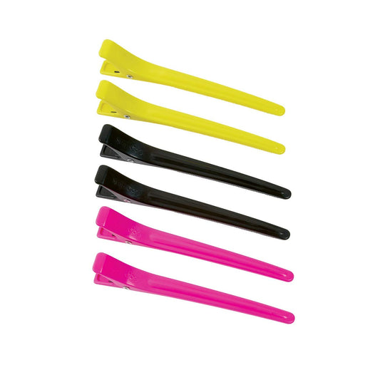 Colortrak Duckbill Clips, Tapered Tip Ideal for Sectioning, Strong Tension Springs, Long Grips for Easy Handling, Holds All Lengths of Hair Beauty & Personal Care Colortrak