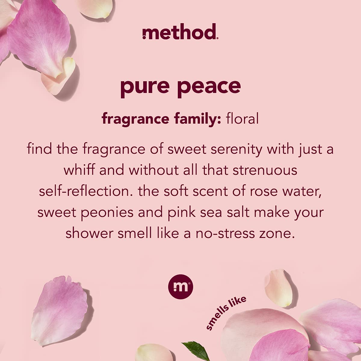 Method Body Wash, Pure Peace, Paraben and Phthalate Free, 18 oz (Pack of 1) Beauty & Personal Care Method