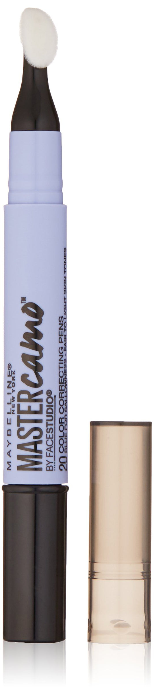 Maybelline New York Master Camo Color Correcting Pen, Blue For Sallowness, fair-light, 0.05 fl. oz. Beauty & Personal Care MAYBELLINE