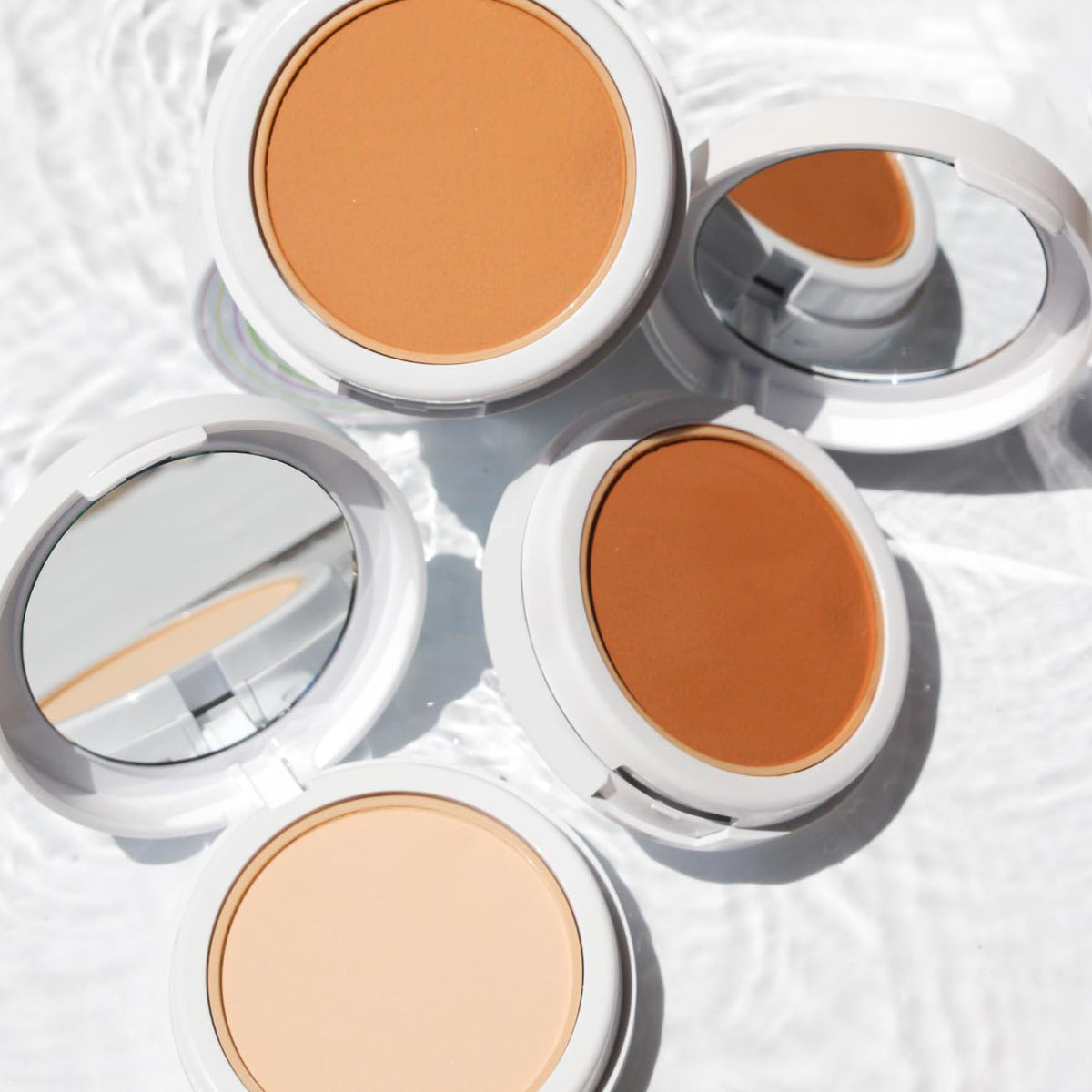 J.Cat Beauty Aquasurance Compact Foundation, Water-Infused Full Coverage Powder Foundation, Helps Minimize Pores for Natural Flawless Complexion Beauty & Personal Care J.CAT BEAUTY