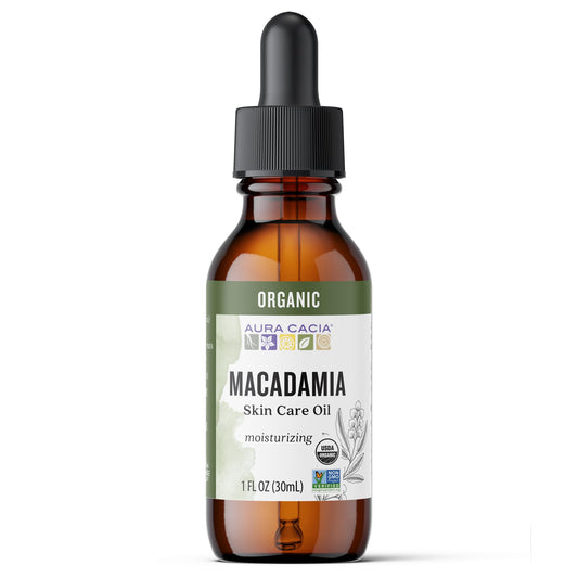 Aura Cacia Organic Skin Care, Protecting Macadamia Oil, 1 Fluid Ounce Beauty & Personal Care Aura Cacia
