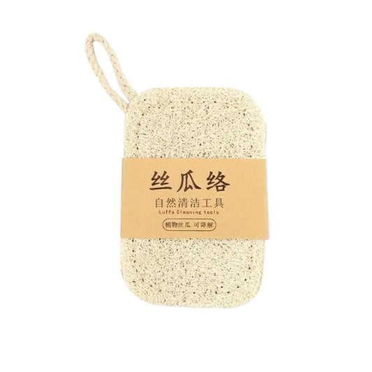 5PCS Natural Loofah Dishwashing Brush Double-Sided Easy to Clean Dishwashing Cloth Quick Drying Nonstick Loofah Cleaning Brush Beauty and Personal Care HIVJEEDYH