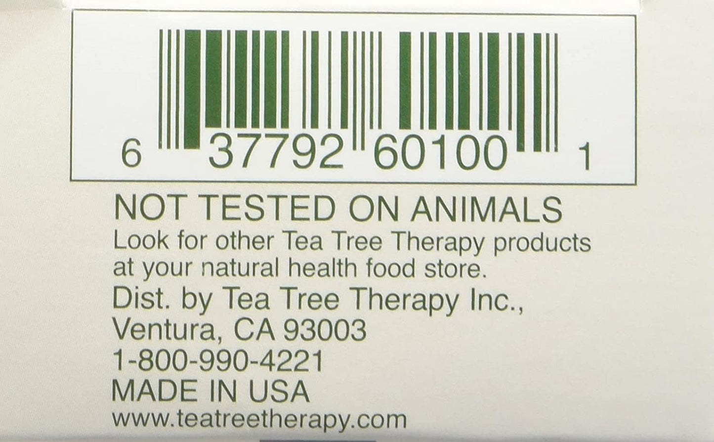 Tea Tree Therapy Tea Tree Soap Vegetable 3.9 Oz Beauty & Personal Care Tea Tree Therapy