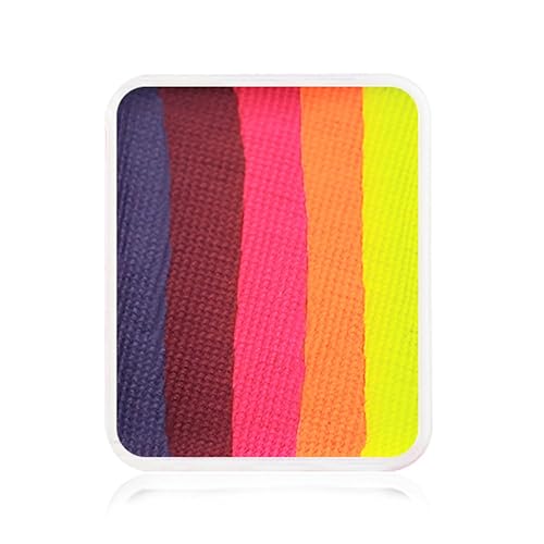 Kraze FX Face Paint Palette Refill - Royal Sunset Face Paint (6 gm) - Hypoallergenic, Non-Toxic, Water Activated Professional Face & Body Painting Beauty & Personal Care Kraze FX