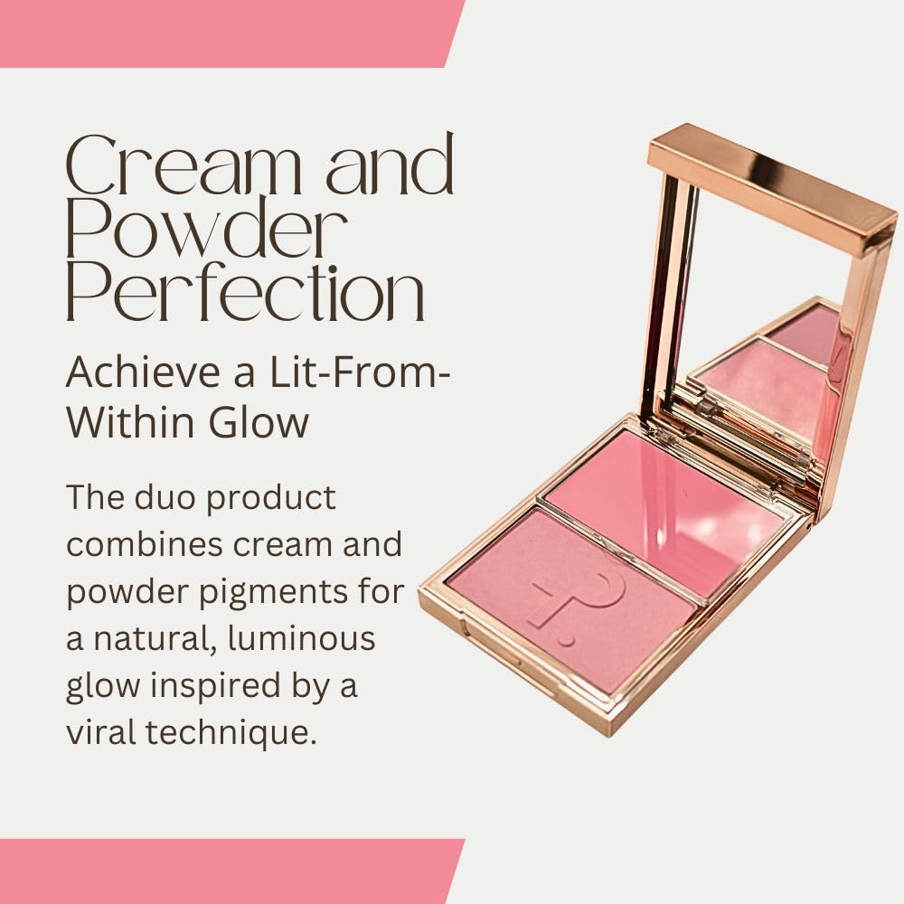Patrick Ta Major Headlines Double-Take Crème & Powder Blush Duo