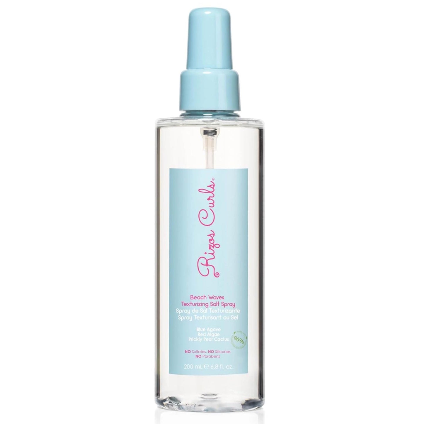 Rizos Curls Beach Waves Texturizing Salt Spray, Enhance Texture & Volume, Nourish and Enhance Definition with Blue Agave Extract, Red Algae & Prickly Beauty & Personal Care Rizos Curls