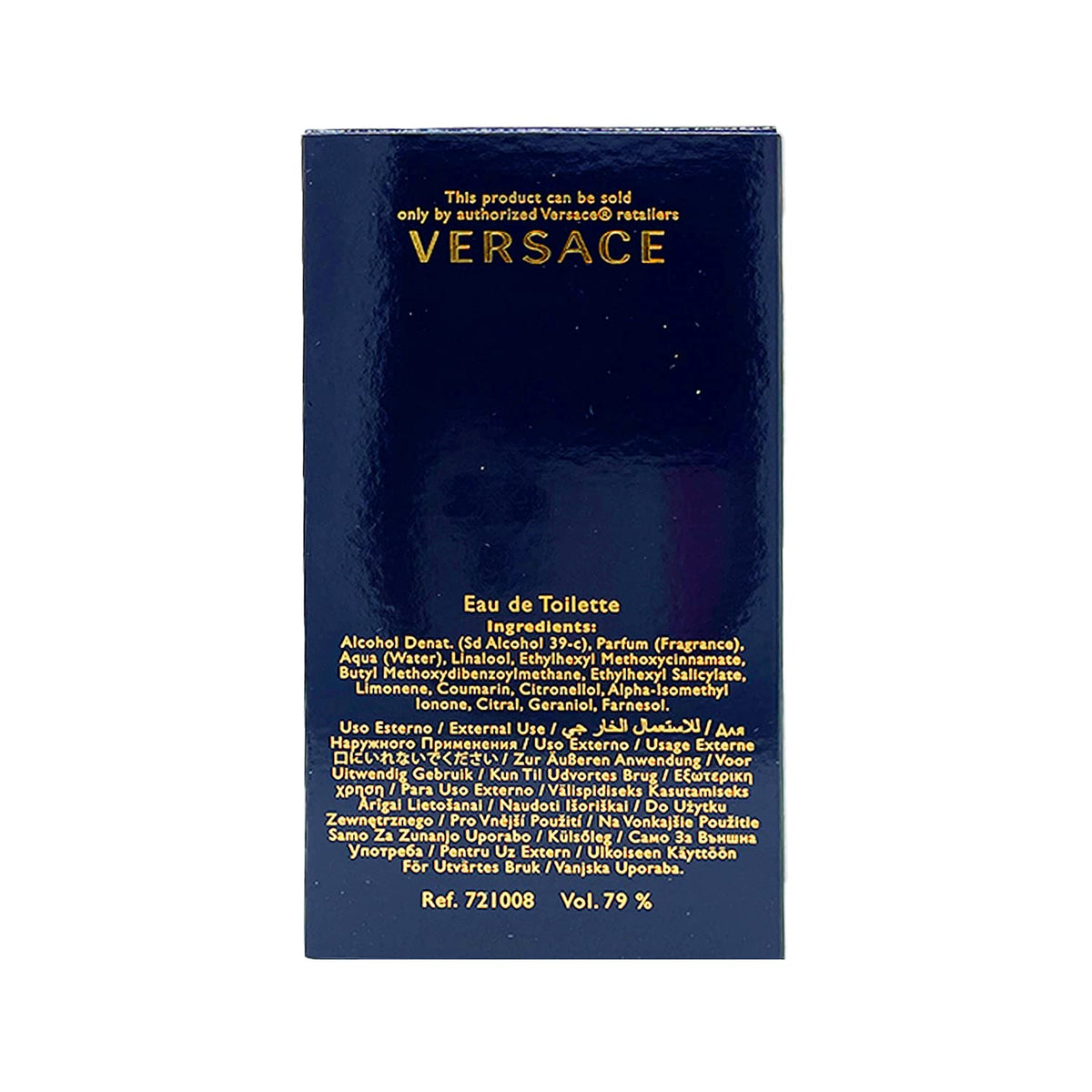 Versace Dylan Blue Eau De Toilette Spray for Men, 1.7 Ounce Beauty & Personal Care Versace