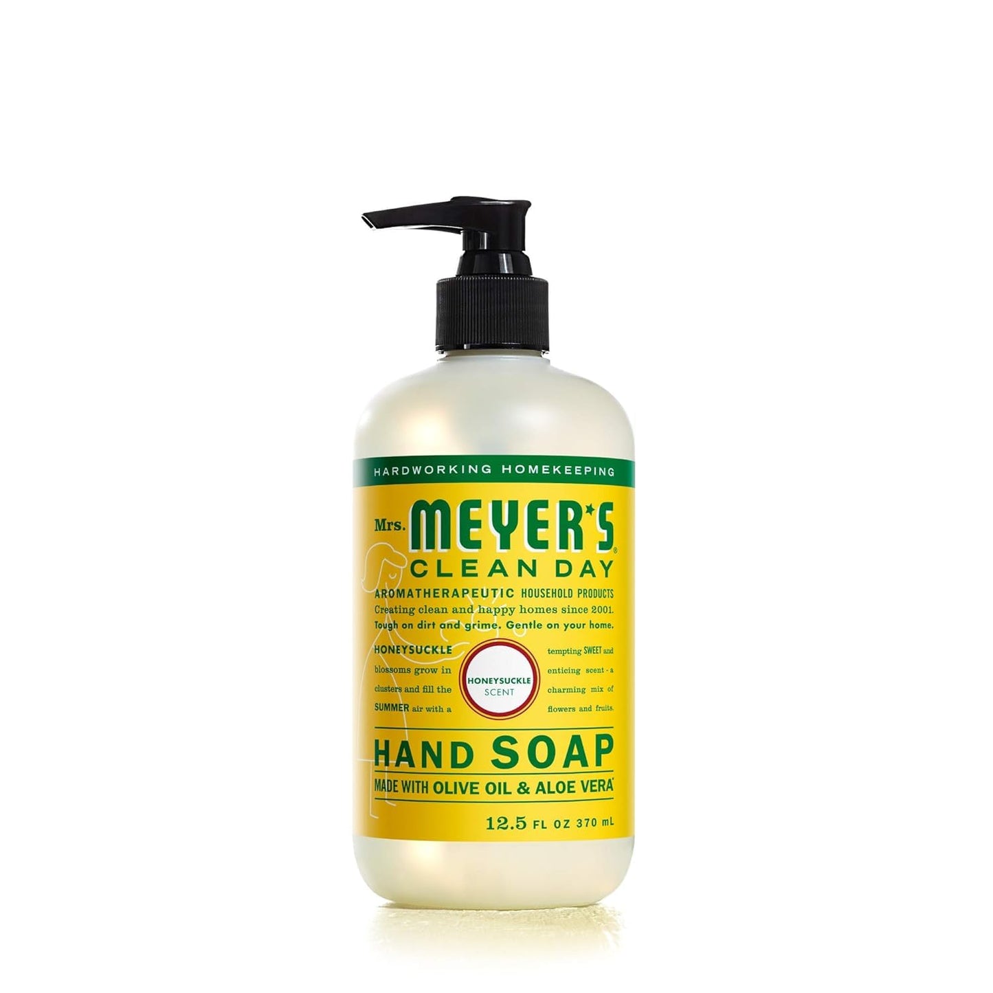 MRS. MEYER'S CLEAN DAY Liquid Hand Soap Honeysuckle 12.5 OZ Beauty & Personal Care Mrs. MEYER'S