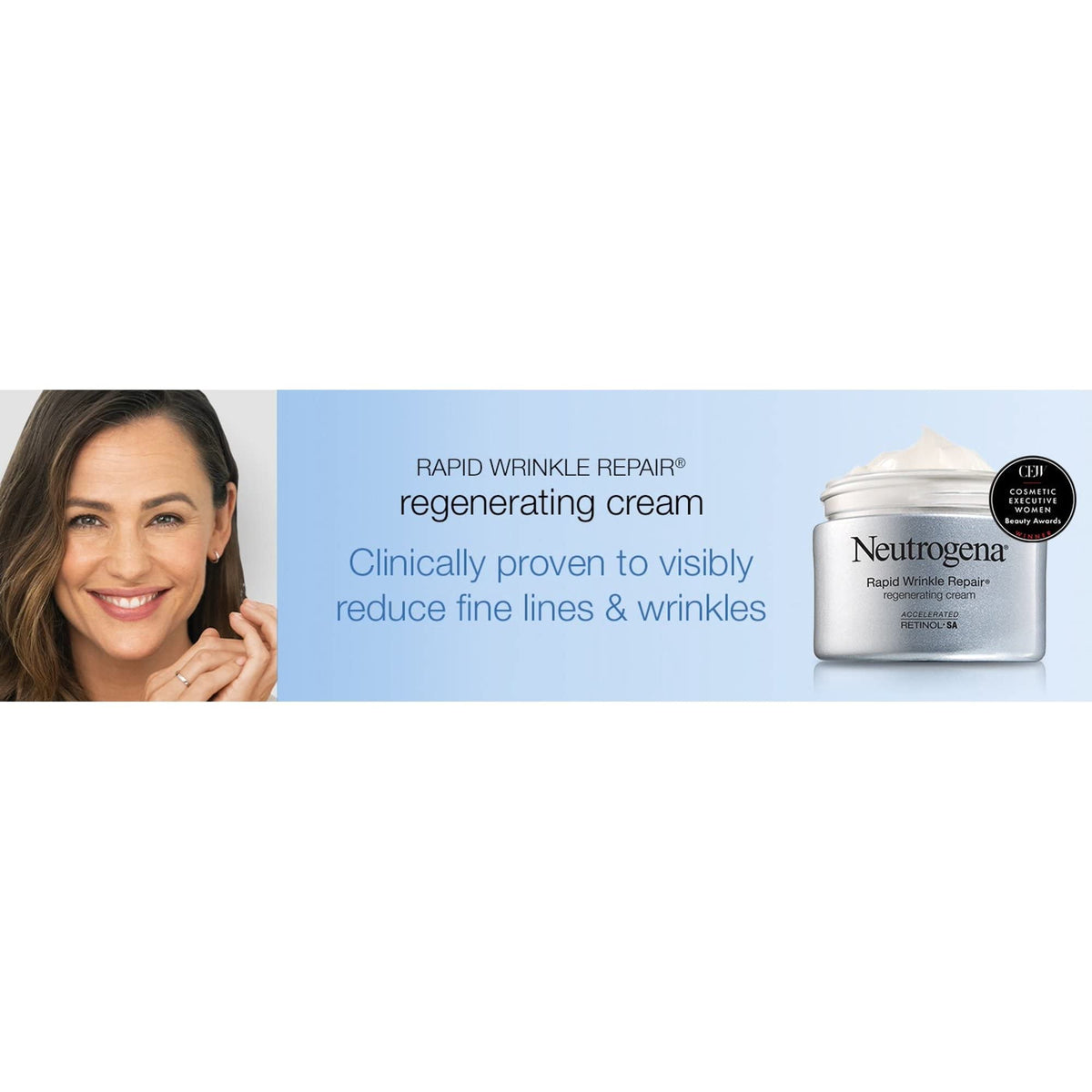 Neutrogena Rapid Wrinkle Repair Retinol Face Moisturizer, Daily Anti-Aging Cream with & Hyaluronic Acid to Fight Fine Lines, Wrinkles, Dark Spots, 1.7 Beauty & Personal Care Neutrogena