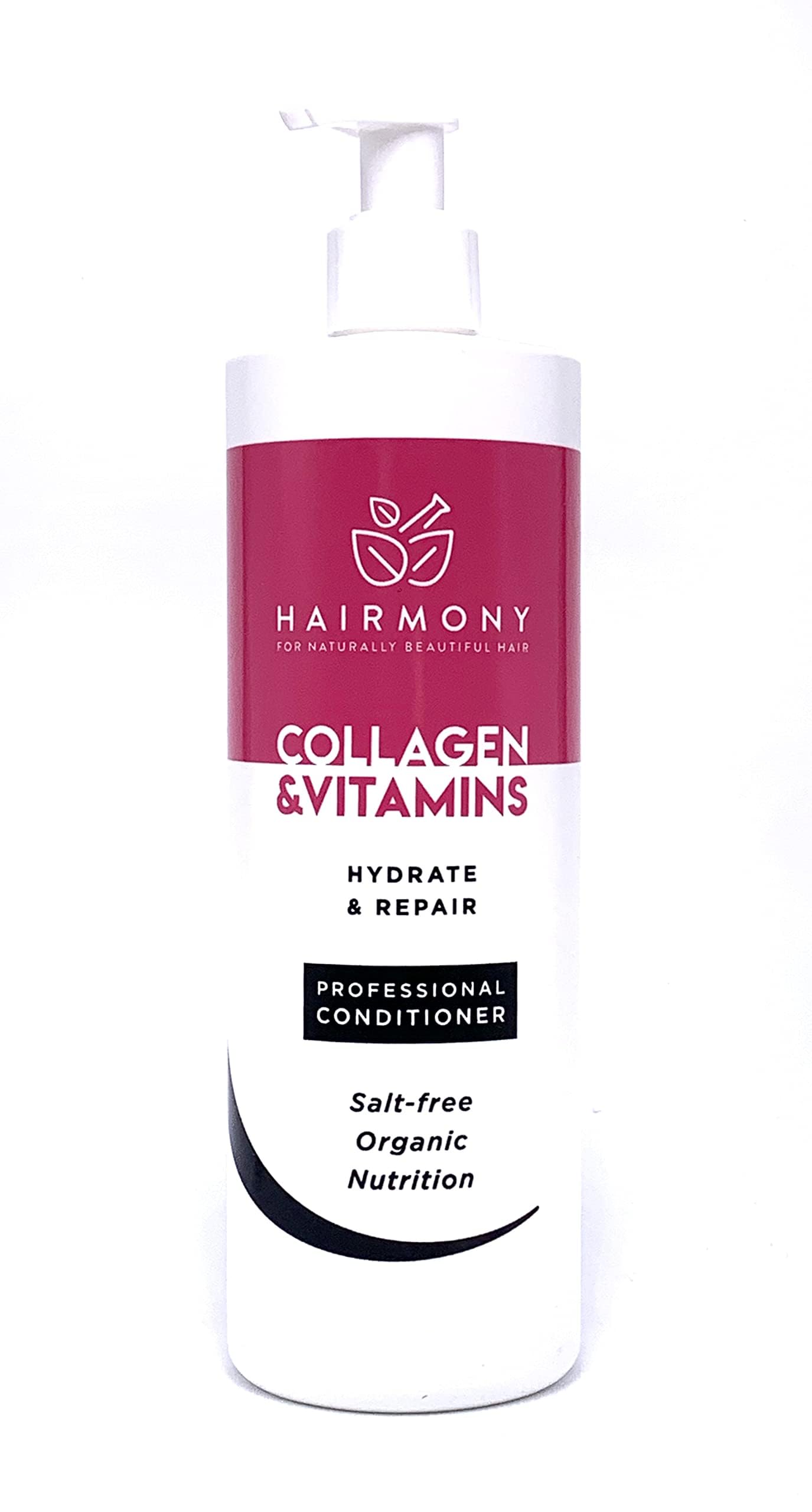 Hairmony Professional Kit for Strengthening & Damaged Hair, Absolute Repair Shampoo 32 fl.oz. + Collagen & Vitamins Conditioner 32 fl.oz Beauty & Personal Care Hairmony