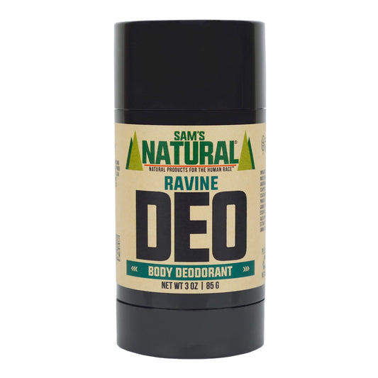 Sam’s Natural Deodorant - Ravine - Holiday Gifts - Stocking Stuffers - Aluminum Free DEO - No phthalates, parabens, sulfates, or dyes - For Men Beauty and Personal Care Sam's Natural