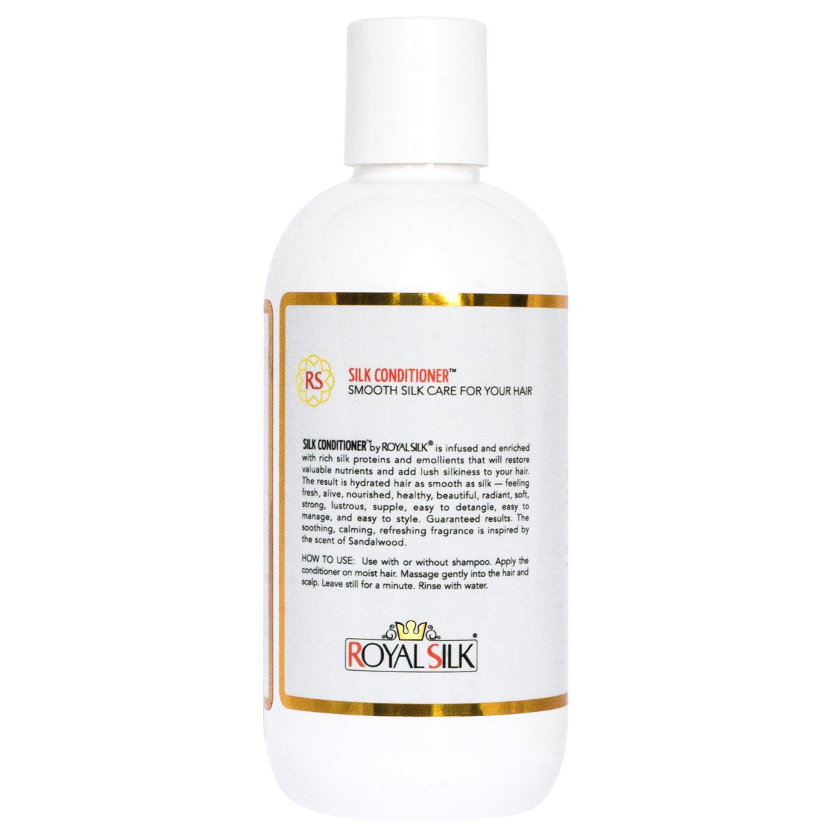 Royal Silk The Original Silk Conditioner Smooth as Silk for Hair Like Silk = Soft, Creamy, Fragrant, Smoothing, Hydrating, Lubricating + Superb